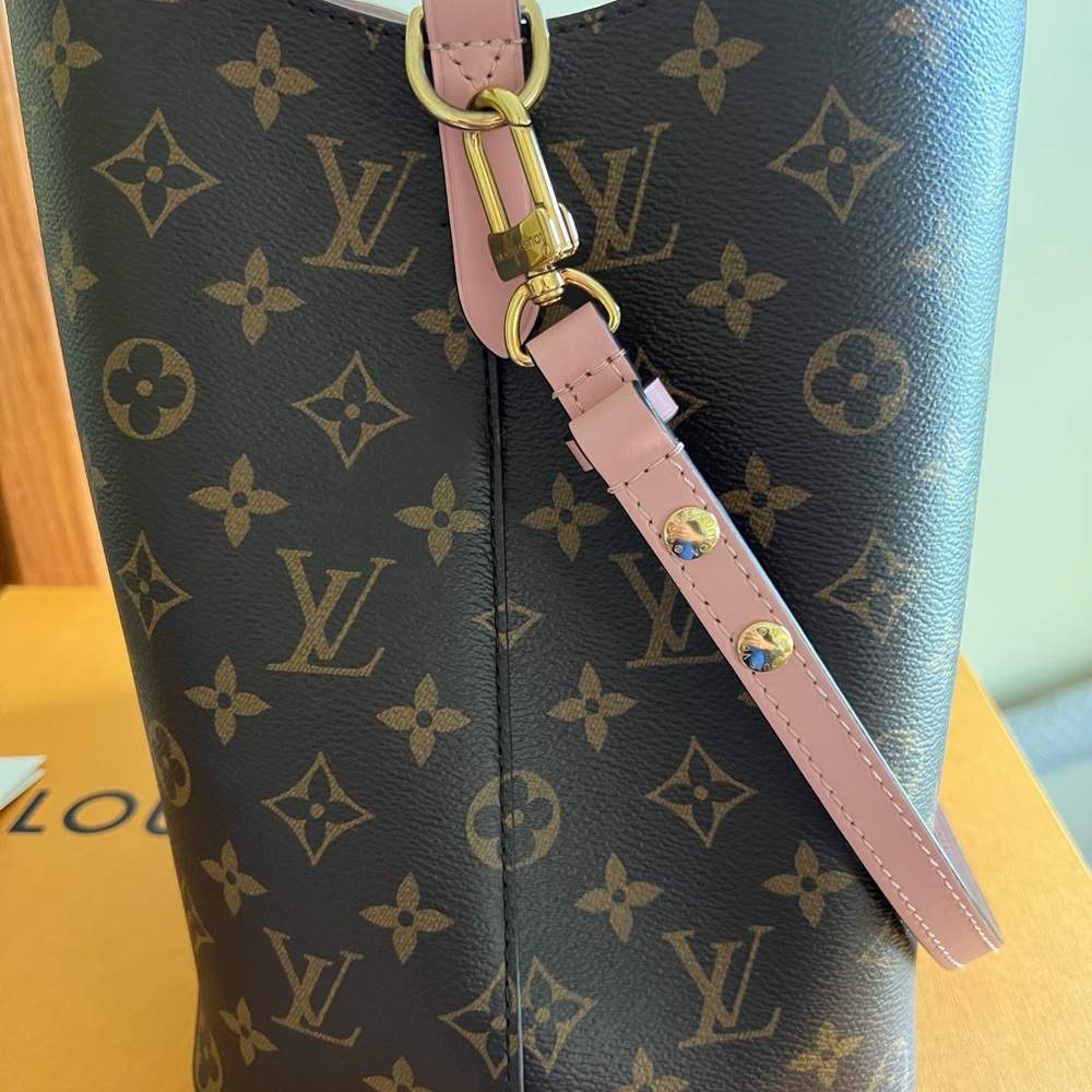 ❌ SOLD: PERFECT CONDITION Louis Vuittton Neonoe Rose Poudré Pink - Picture 3 of 12
